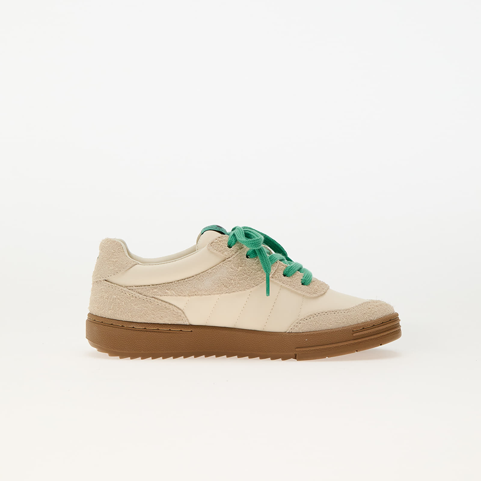 Sneaker und Schuhe für Kinder Palm Angels Kids Palm Beach University Nylon Beige Green