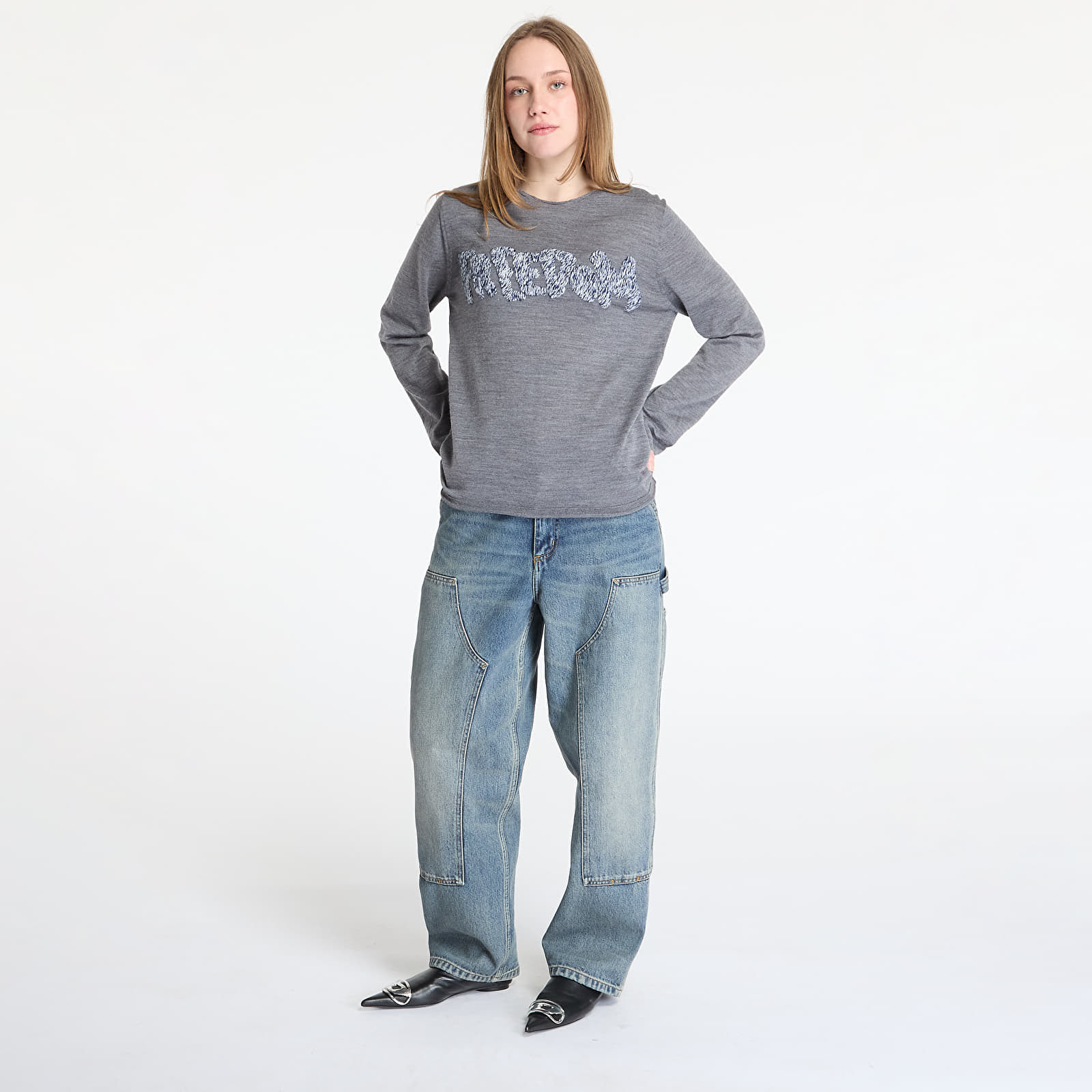 Pullover Comme des Garçons SHIRT Knit T-Shirt Grey
