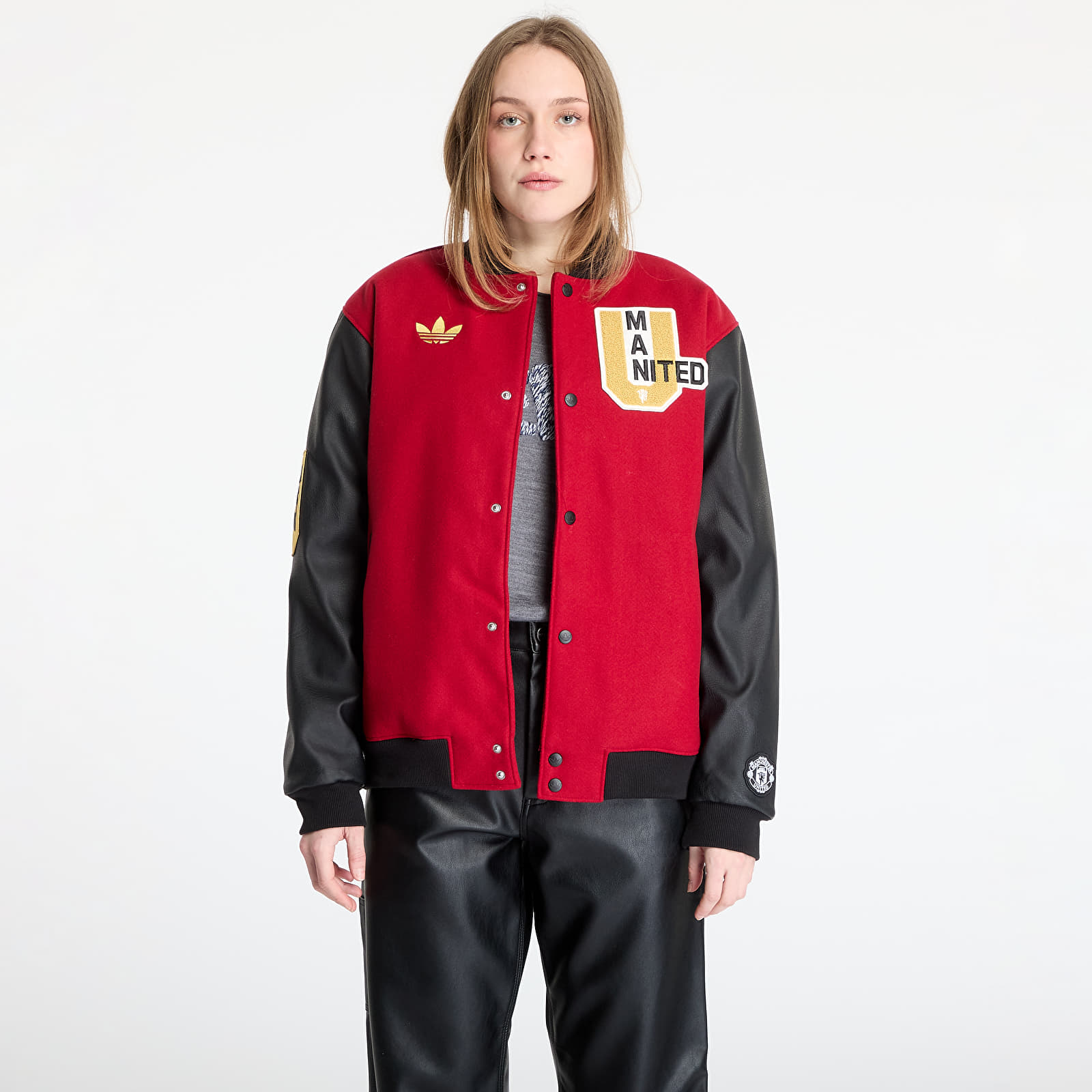 Bombery adidas Manchester United Vrct Jacket UNISEX Active Maroon