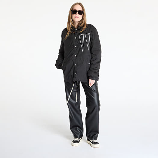 Jackets Rick Owens DRKSHDW Snapfront Jacket Black (DU02B4782 NDEH1