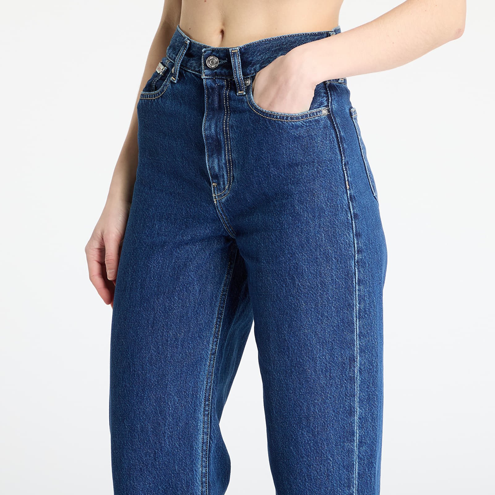 Jeansy Calvin Klein Jeans Barrel Jeans Denim