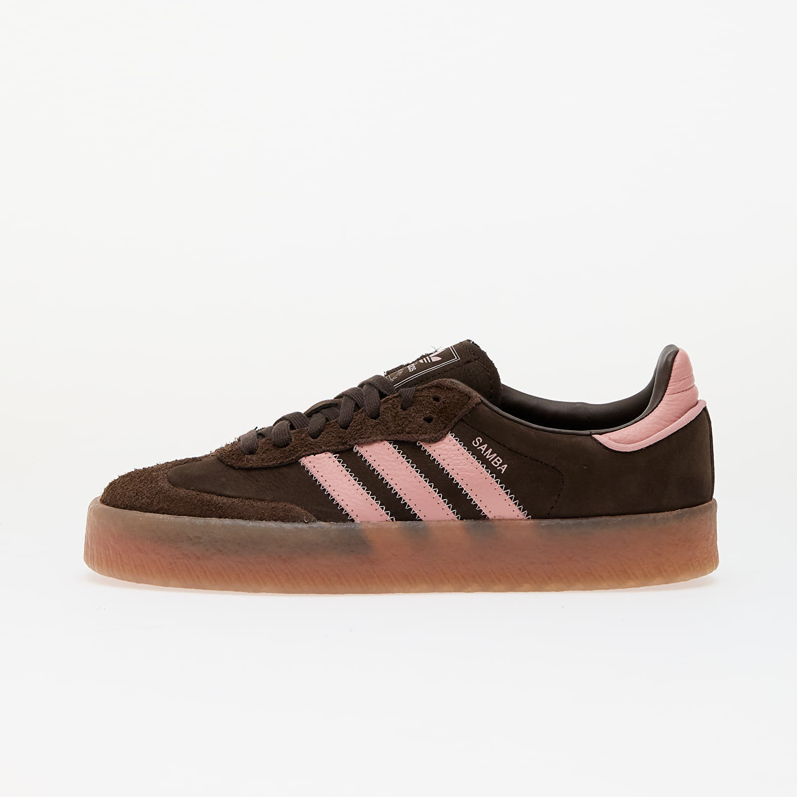 Levně Tenisky adidas Sambae W Dark Brown/ Wonder Mauve/ Gumm2
