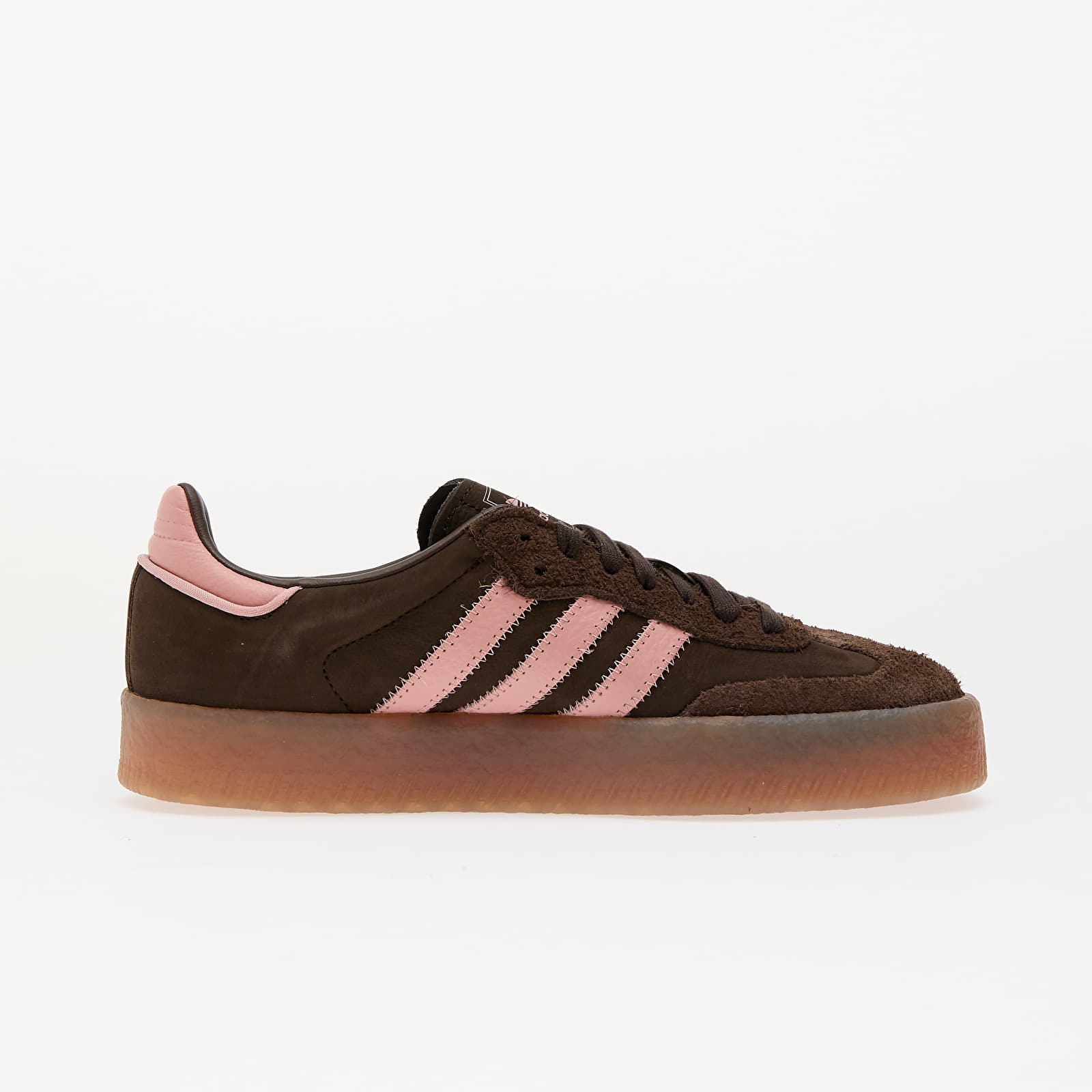 Női cipők adidas Sambae W Dark Brown/ Wonder Mauve/ Gumm2