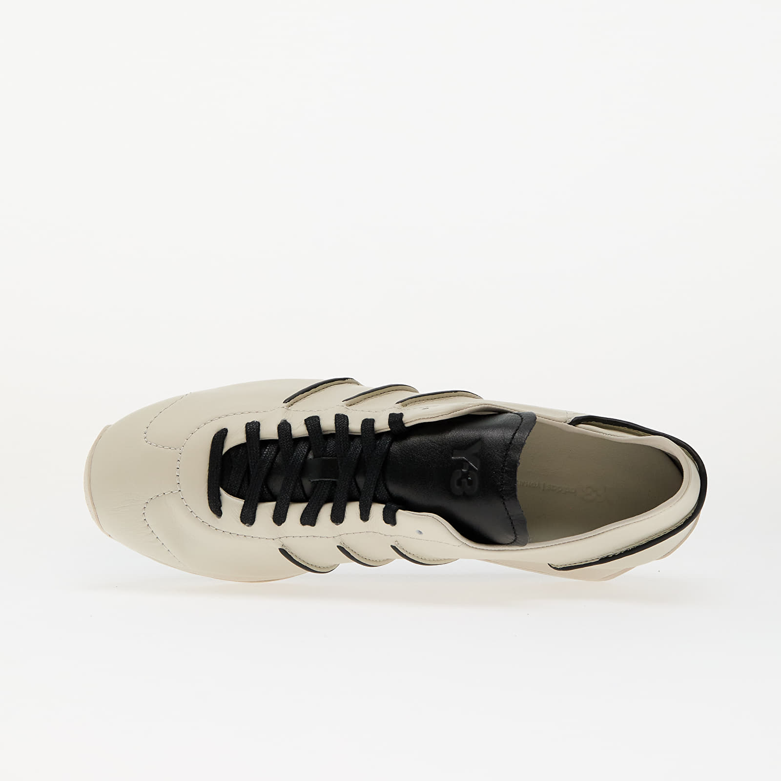 Scarpe uomo Y-3 Country Talc/ Talc/ Black