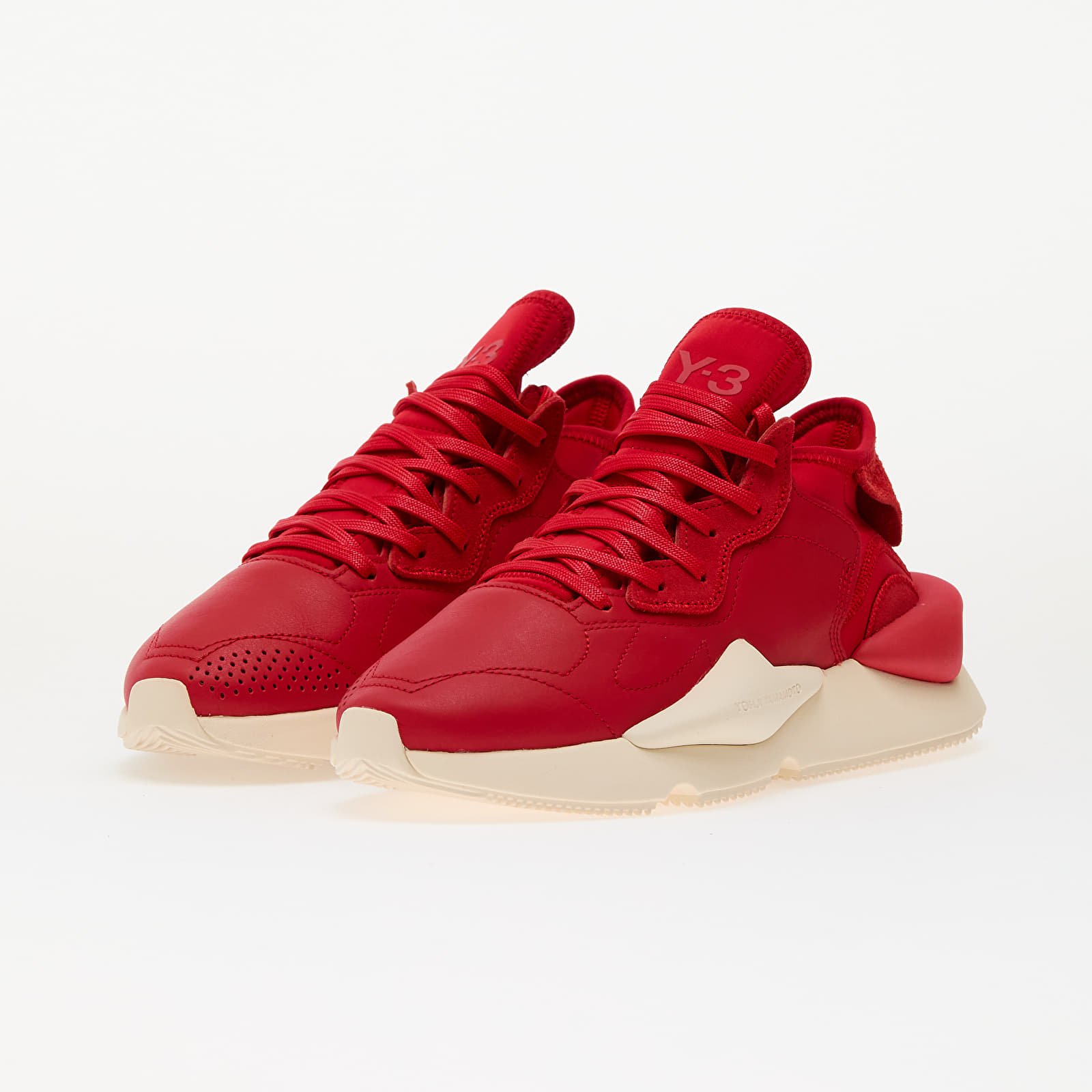 Pánské tenisky a boty Y-3 Kaiwa Better Scarlet/ Better Scarlet/ Wonder White