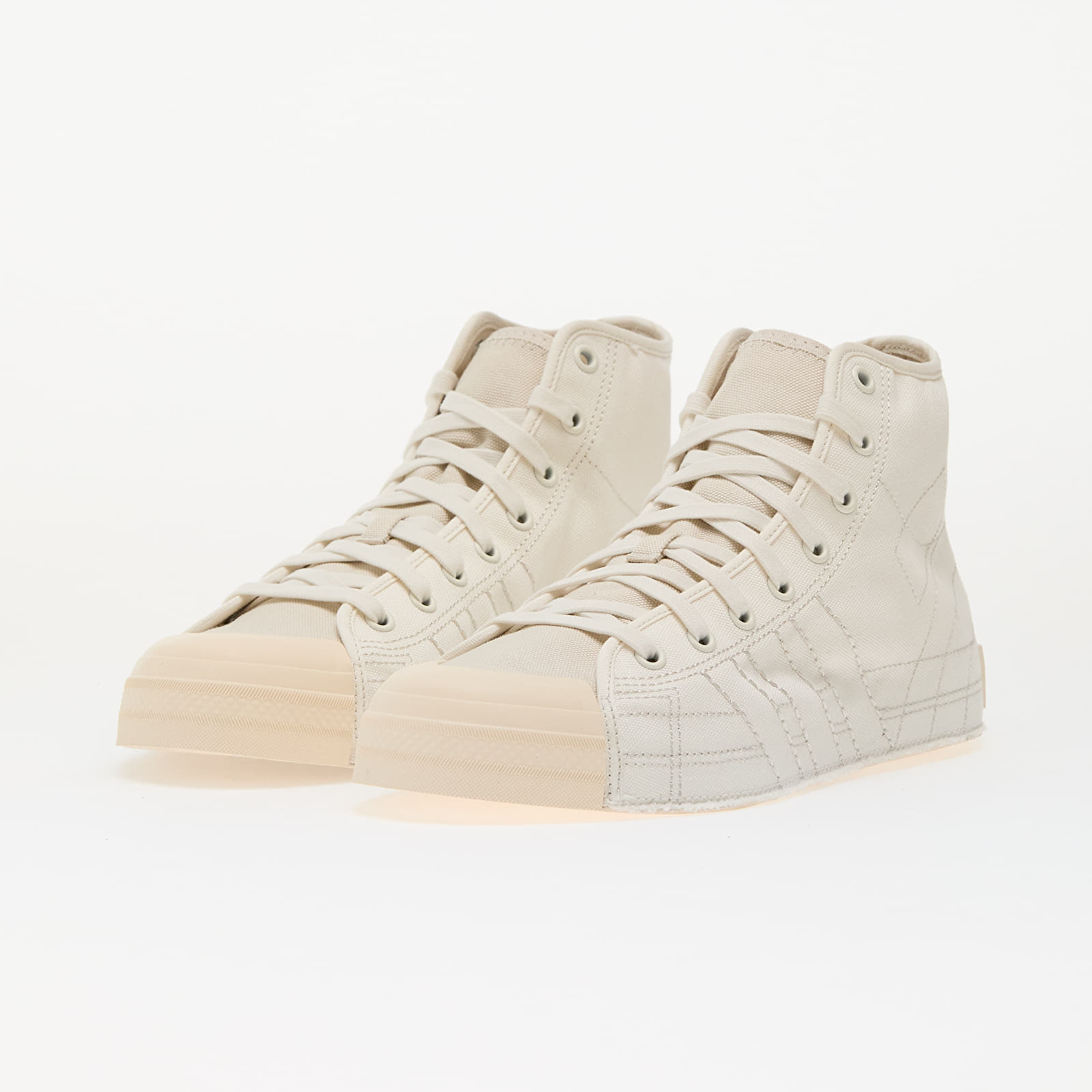 Herren Sneaker und Schuhe Y-3 Nizza Hi Core White/ Talc/ Wonder White