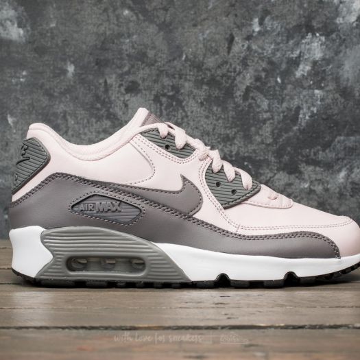 Air max 90 sale leather (gs) barely rose/gunsmoke-white-black