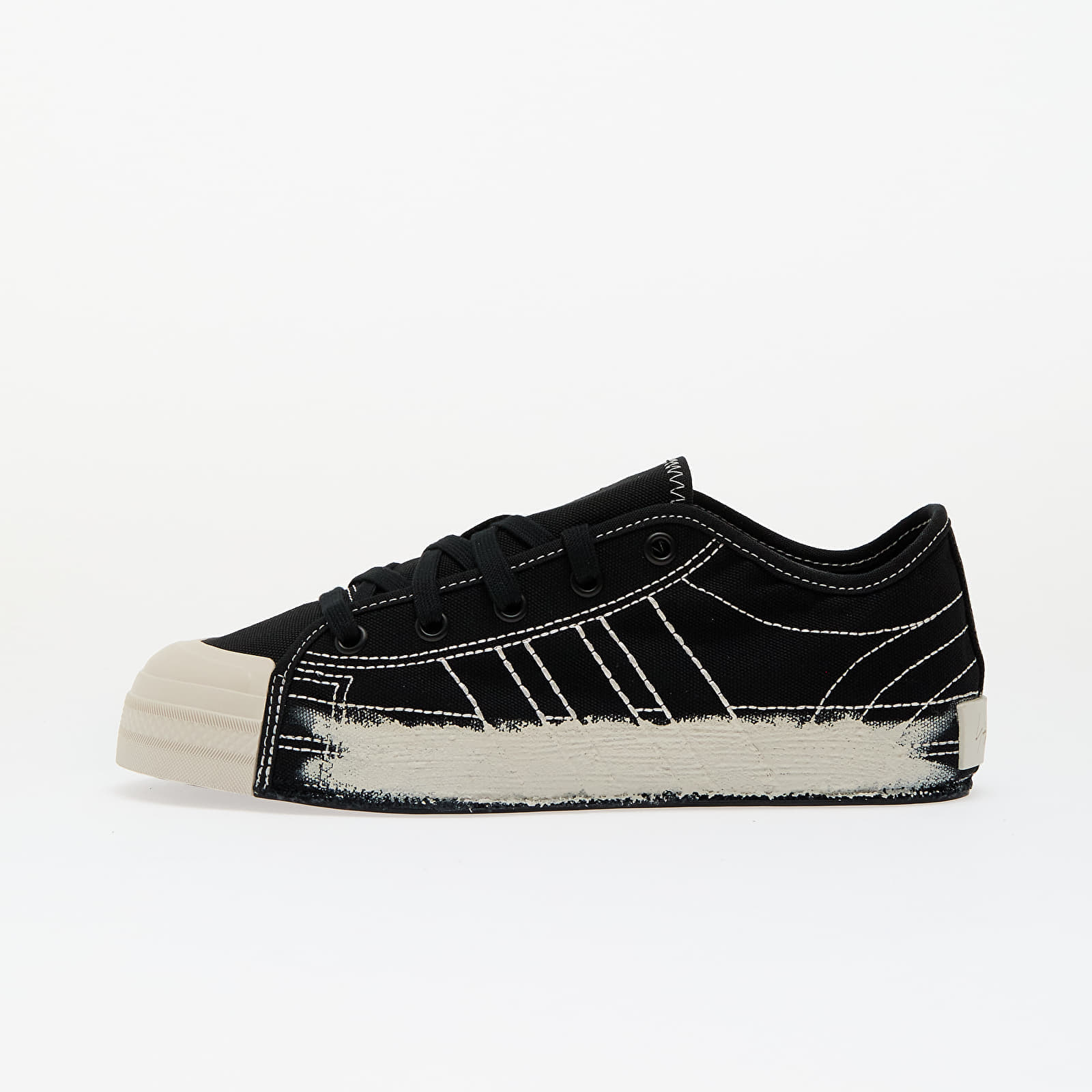 Levně Tenisky Y-3 Nizza Lo Black/ Black/ Talc