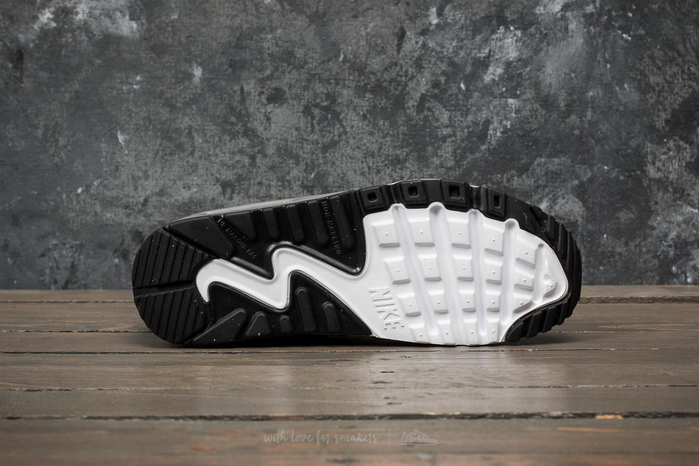 Nike air max 90 leather (gs) barely rose/ gunsmoke-white sale