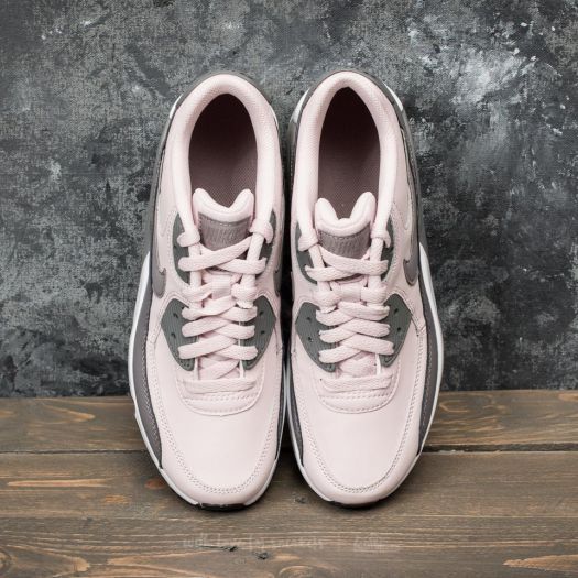 Women s shoes Nike Air Max 90 Leather GS Barely Rose Gunsmoke White Footshop
