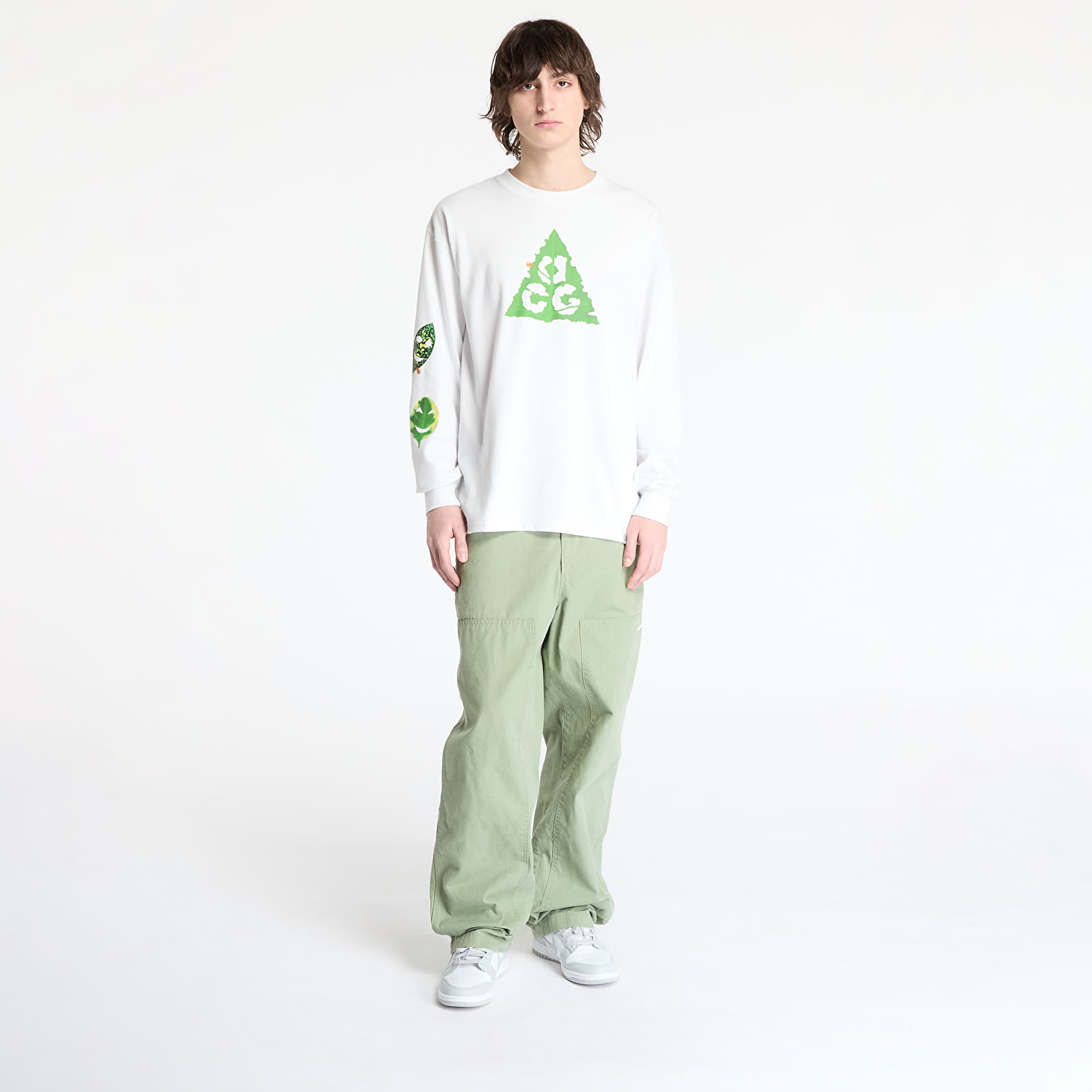 Männer T-Shirts Nike ACG Men's Long-Sleeve T-Shirt Summit White