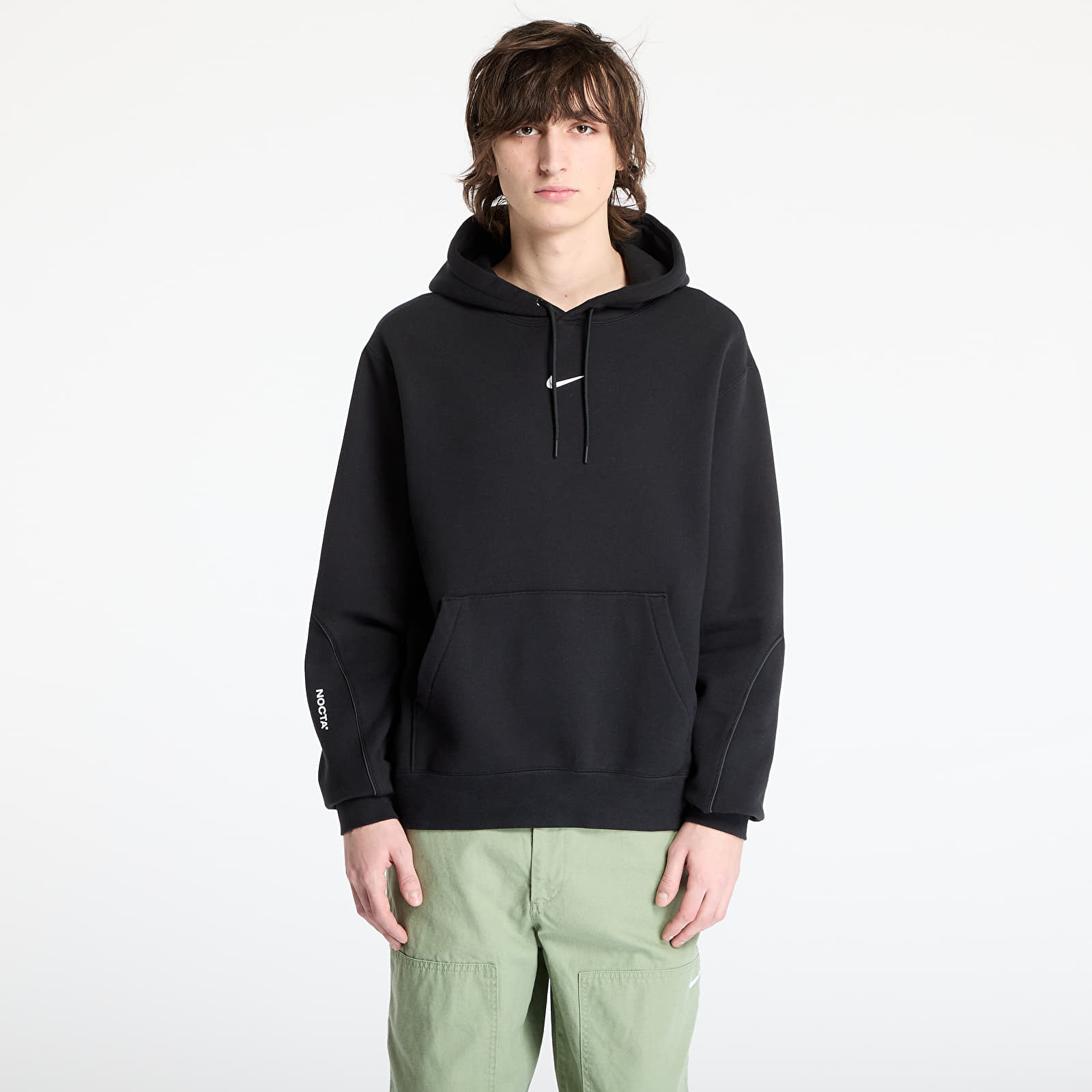 Mikiny Nike x NOCTA Fleece CS Hoodie Anthracite/ Iron Grey/ Wolf Grey/ Wolf Grey