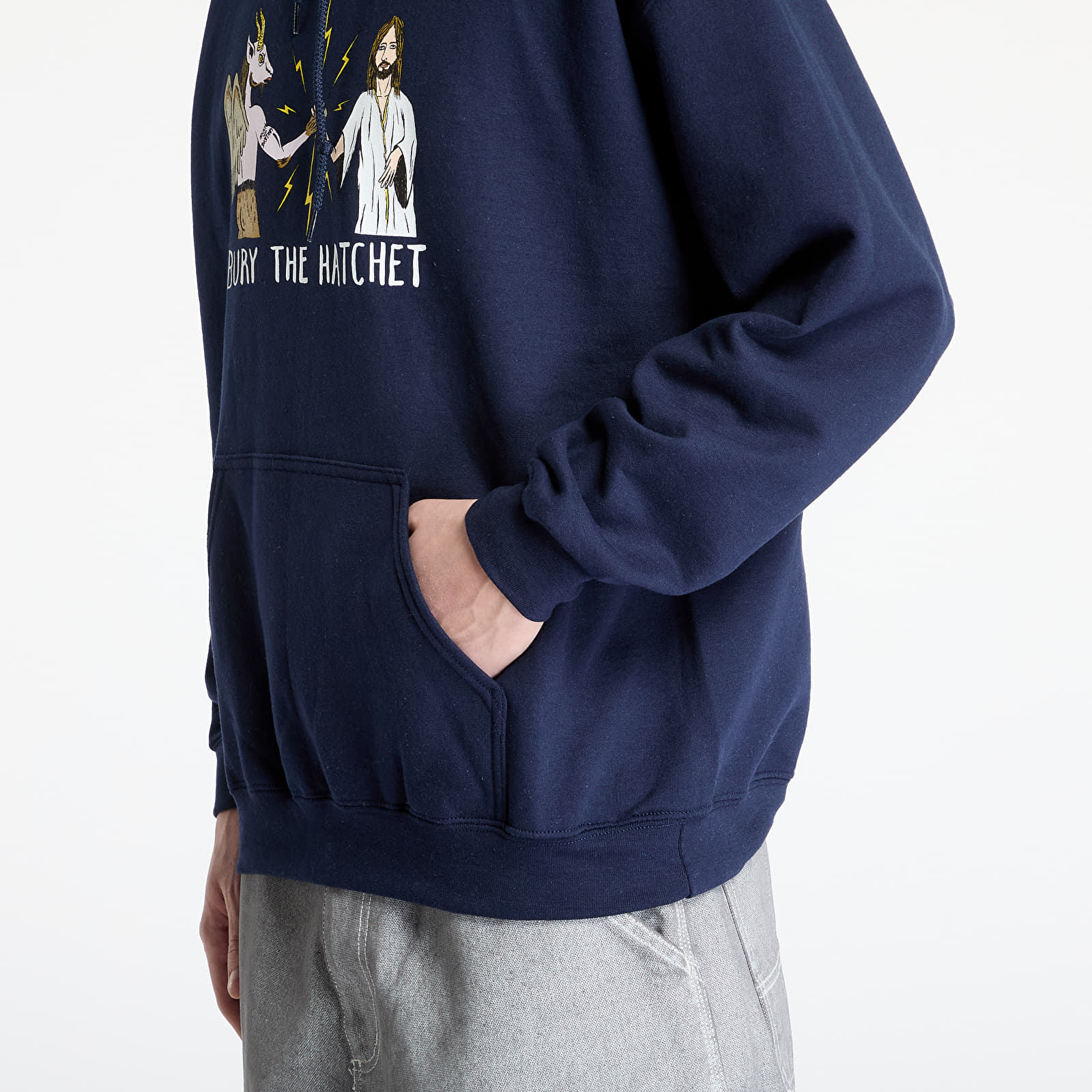 Hoodies and sweatshirts  Thrasher x Toy Machine B.T.H. Hoodie Navy