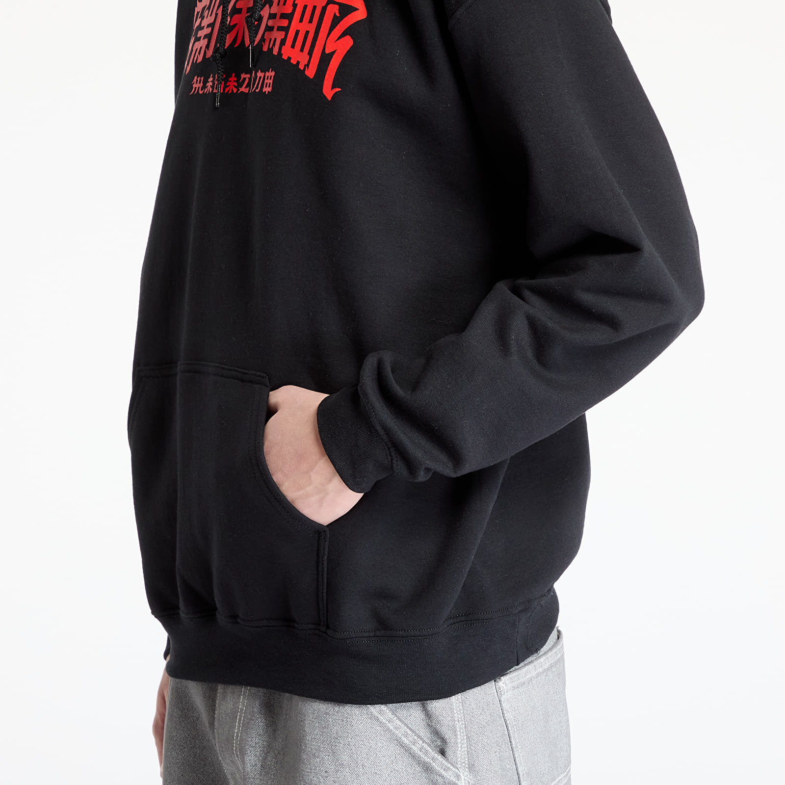 Kapuutsikud ja kampsunid Thrasher Chinatown Hoodie Black