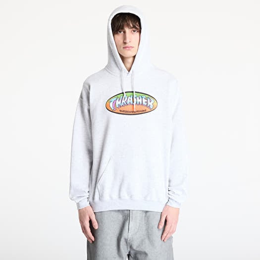 Thrasher Ninety Five by Spanky Hoodie Ash Grey