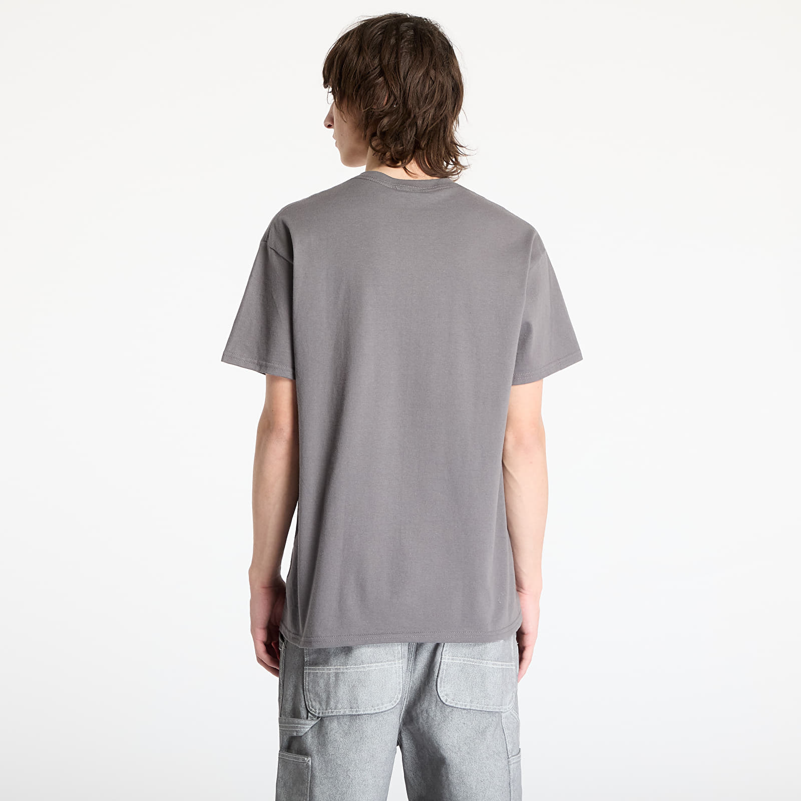 Koszulki Thrasher x Toy Machine Monster Gram T-Shirt Charcoal