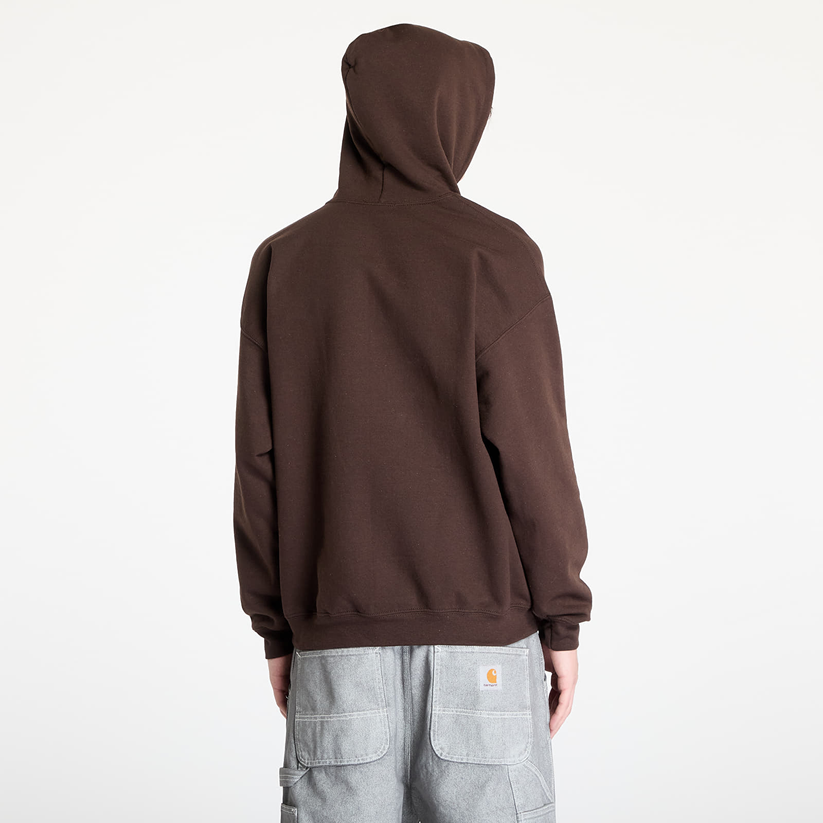 Sudaderas Thrasher x Toy Machine Hecho Hoodie Dark Chocolate