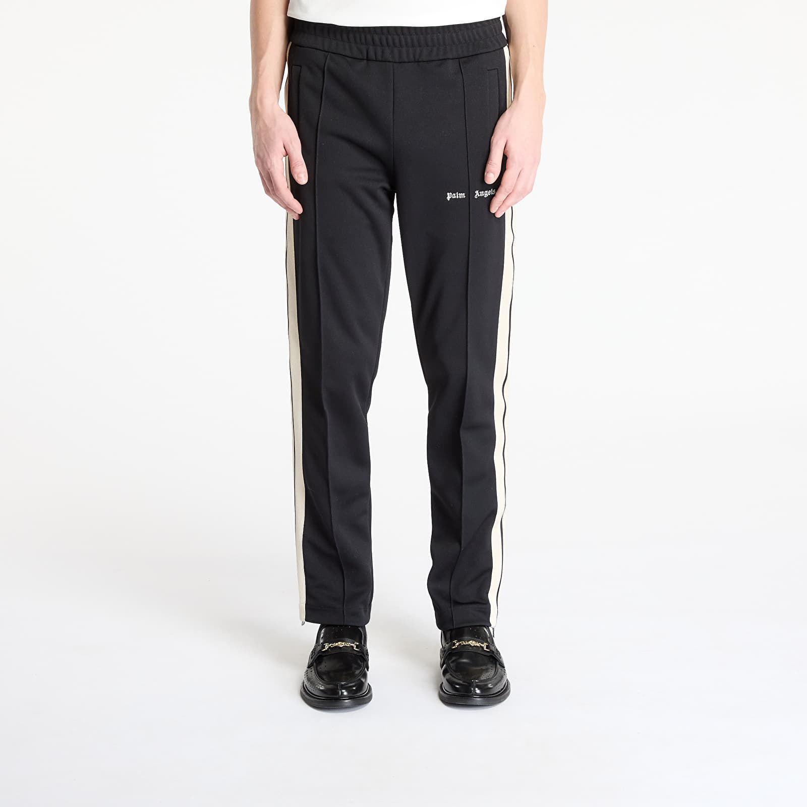 Férfi melegítőnadrágok Palm Angels Classic Logo Track Pants Black/ Off White