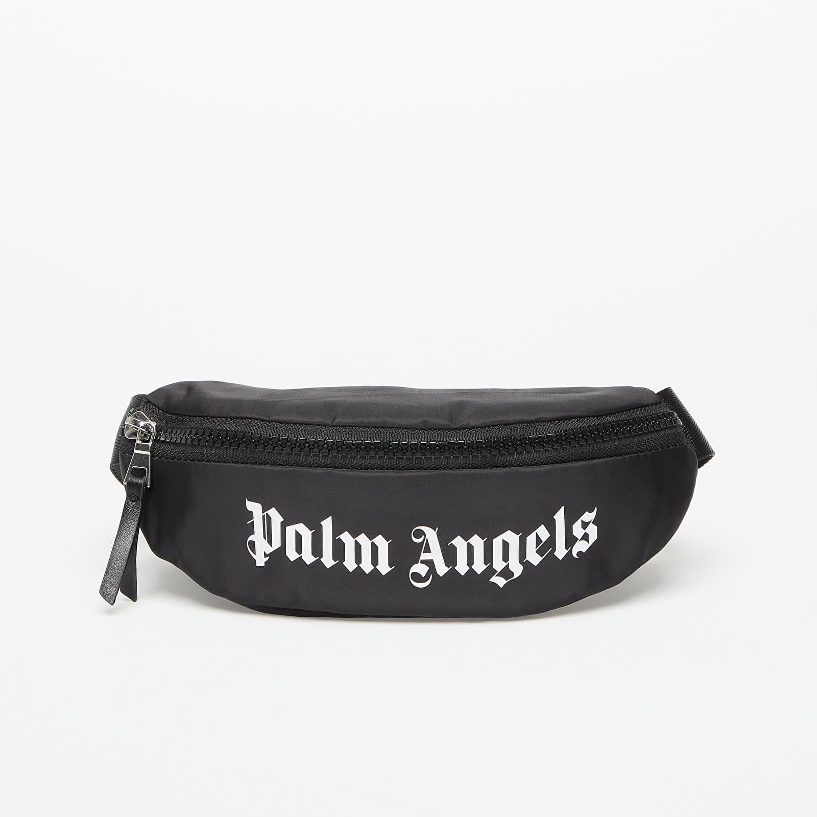 Sac banane Palm Angels Over Logo Fannypack Black/ White Universal