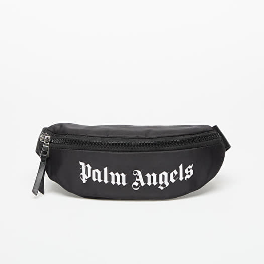 Ľadvinka Palm Angels Over Logo Fannypack Black/ White