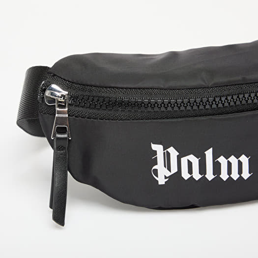 Palm Angels Over Logo Fannypack Black/ White | Footshop
