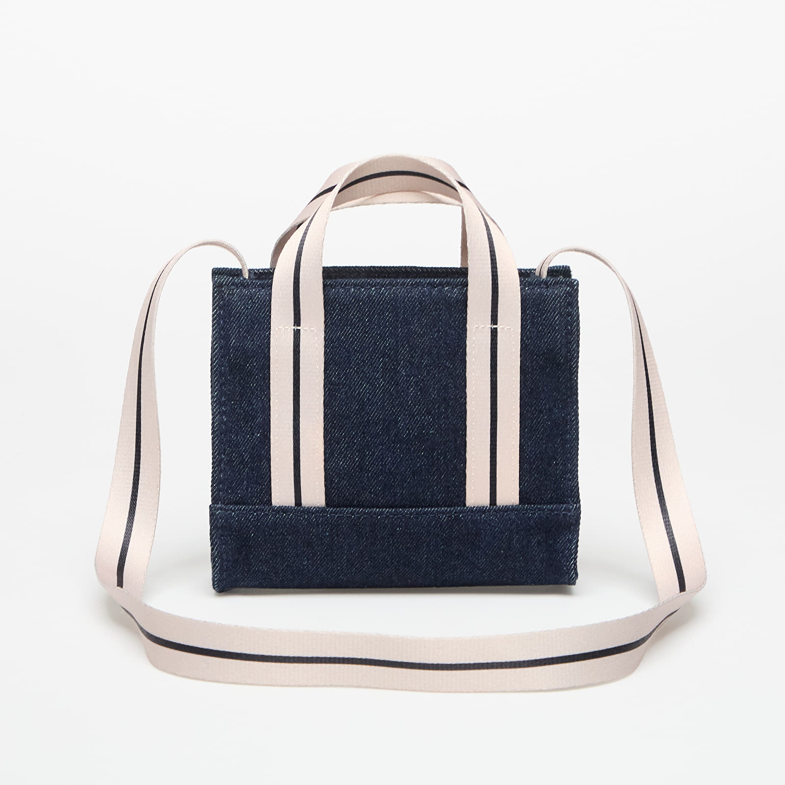 Crossbody táskák Palm Angels Denim Mini Tote Denim/ Off White