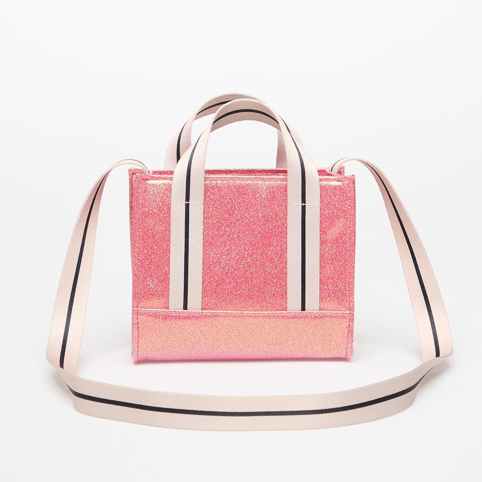 Crossbody bags Palm Angels Glitter Mini Tote Cherry/ Off White