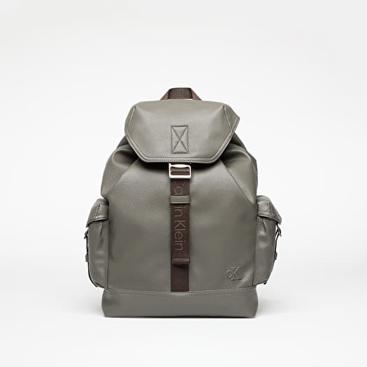 Calvin Klein Jeans Cargo Flap Backpack Gray
