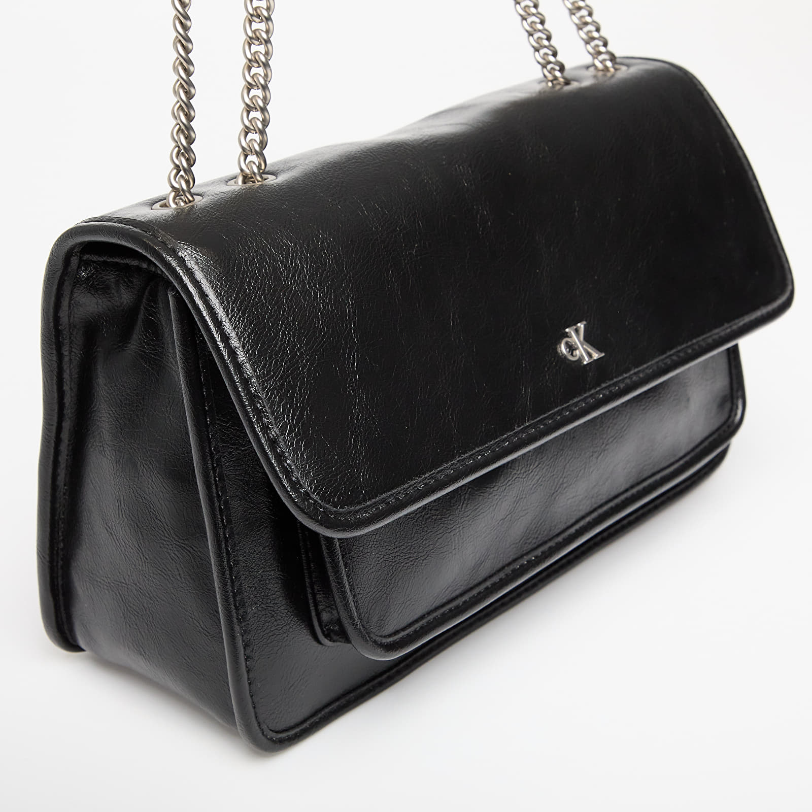 Crossbody táskák Calvin Klein Jeans Chain Flap Bag Black