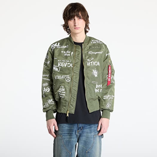 Alpha Industries MA-1 Peace Sage Green