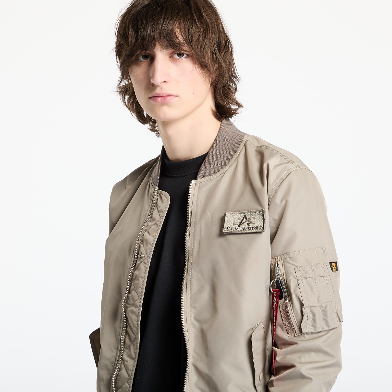 Jachete pentru bărbați Alpha Industries MA-1 TTC Two Tone Contrast Vintage Sand