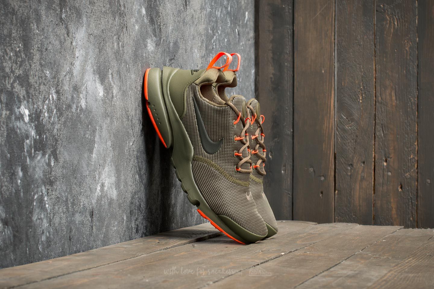 Sneaker und Schuhe für Kinder Nike Presto Fly (GS) Medium Olive/ Sequoia