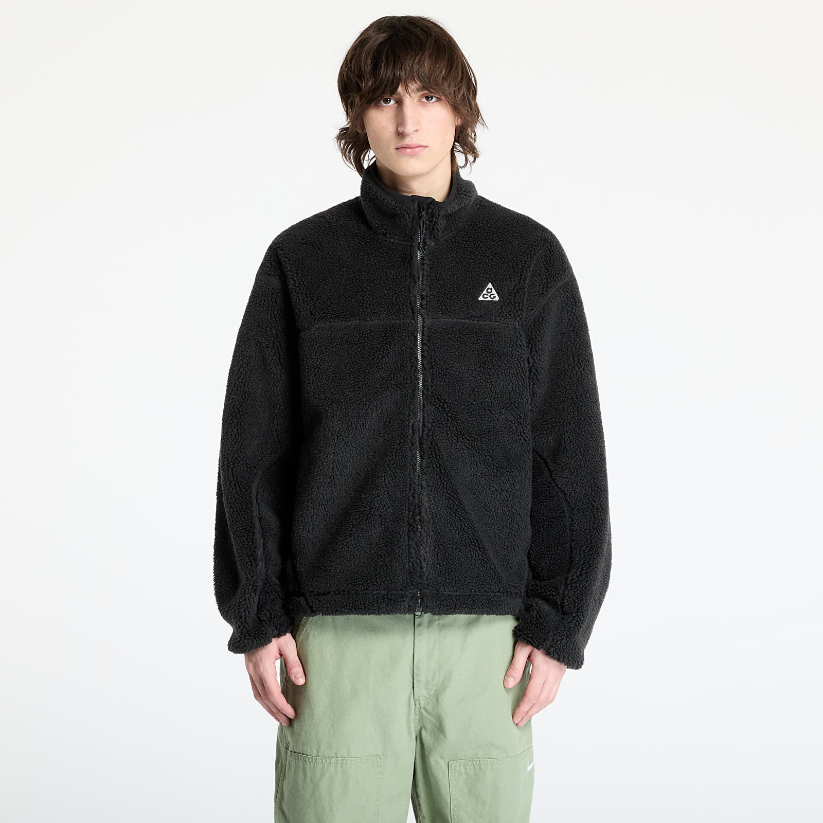 Sweatshirt Nike ACG "Canwell Glacier" Men's Therma-FIT ADV Windproof Fleece Black/ Black/ Summit White L