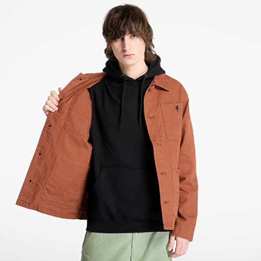 Men's jackets Vans Drill Chore Canvas Jacket Tortoise Shell Footshop