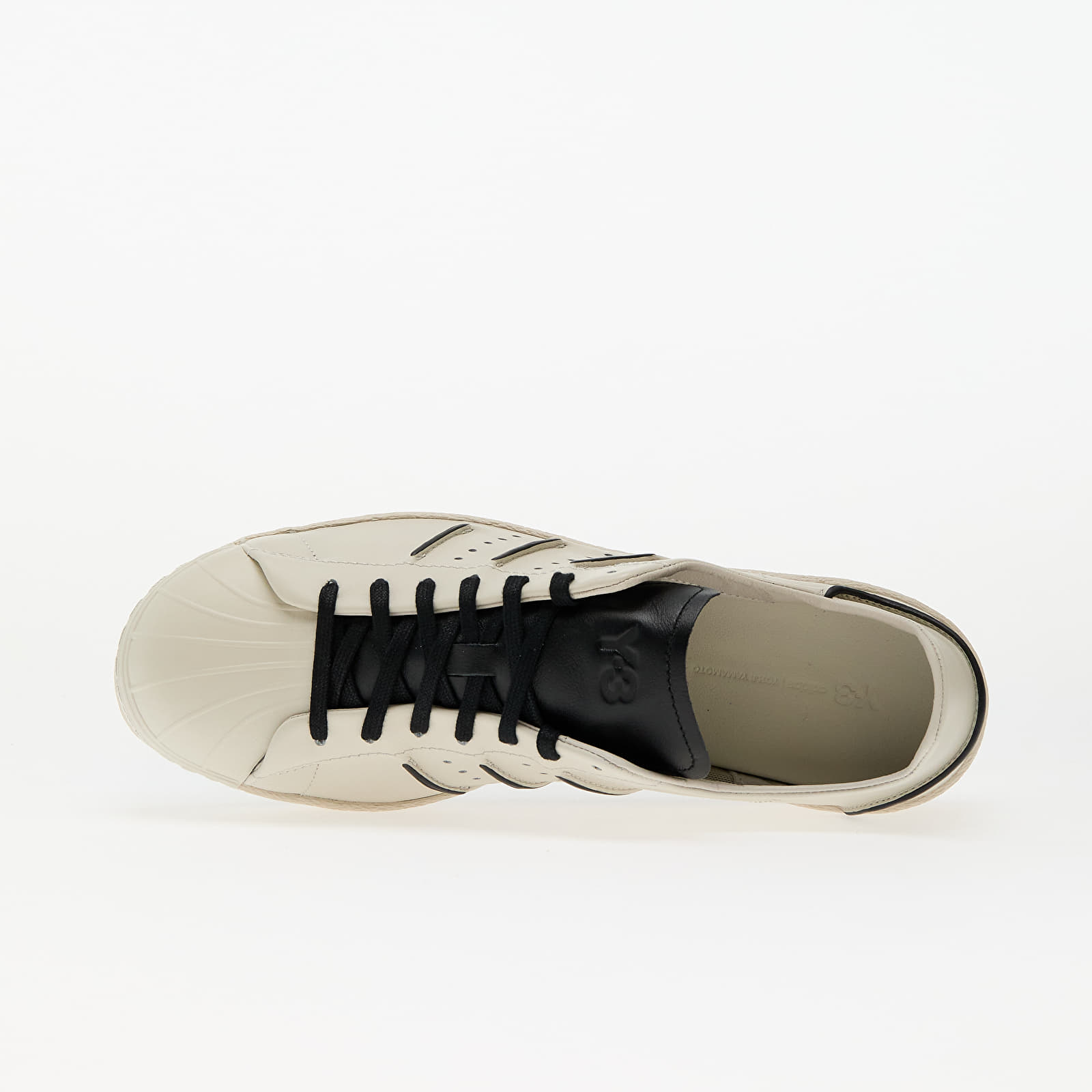 Men's shoes Y-3 Superstar Talc/ Talc/ Black