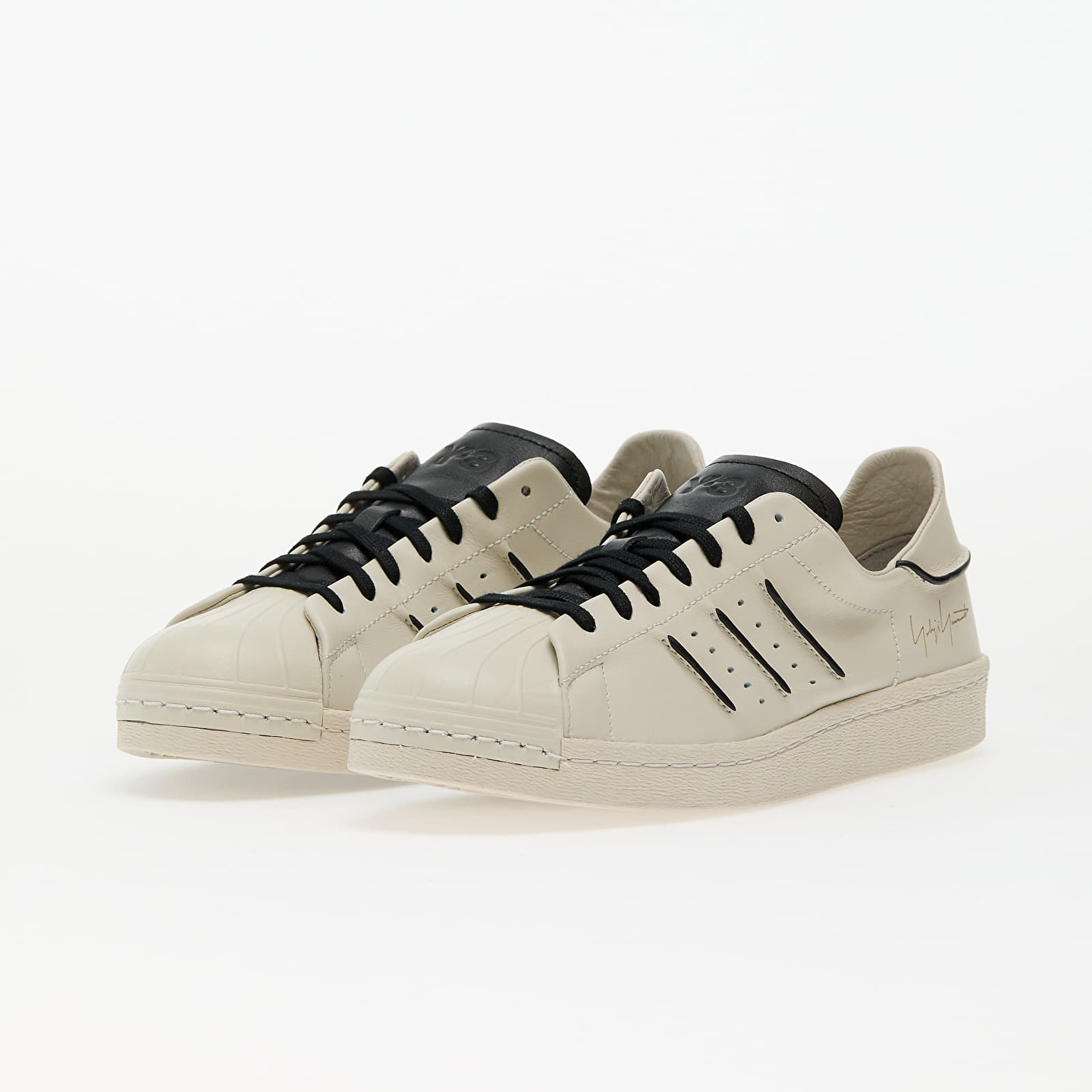 Men's shoes Y-3 Superstar Talc/ Talc/ Black