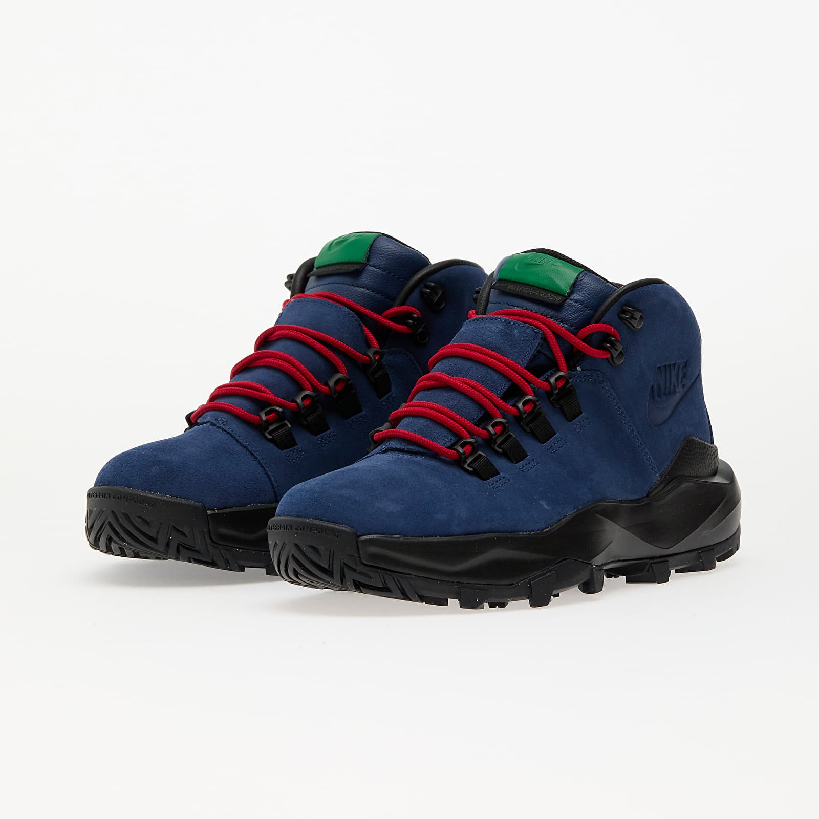 Männer Nike Cygnal Navy/ Pine Green-Gym Red-Black