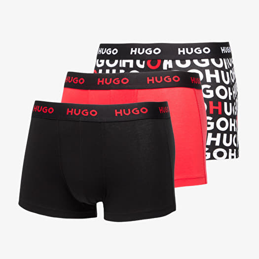 Hugo Boss Cotton Stretch Trunk 3-Pack Multicolor