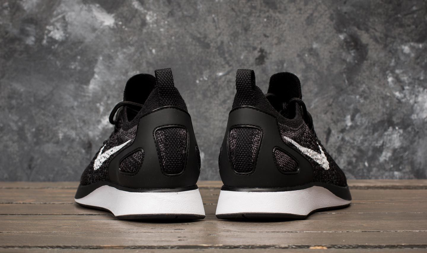 Zapatillas mujer Nike W Air Zoom Mariah Flyknit Racer Black/ White-Dark Grey