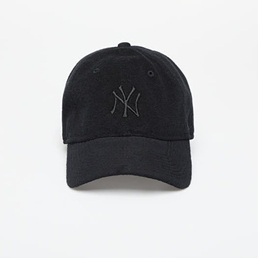 Mütze New Era MLB New York Yankees 9TWENTY Towelling Adjustable Cap Black/ Black
