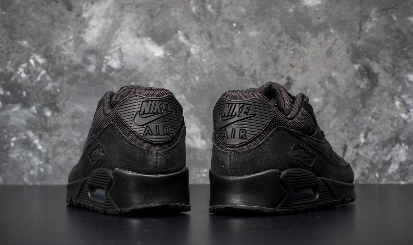 Men s shoes Nike Air Max 90 Premium Black Black Footshop