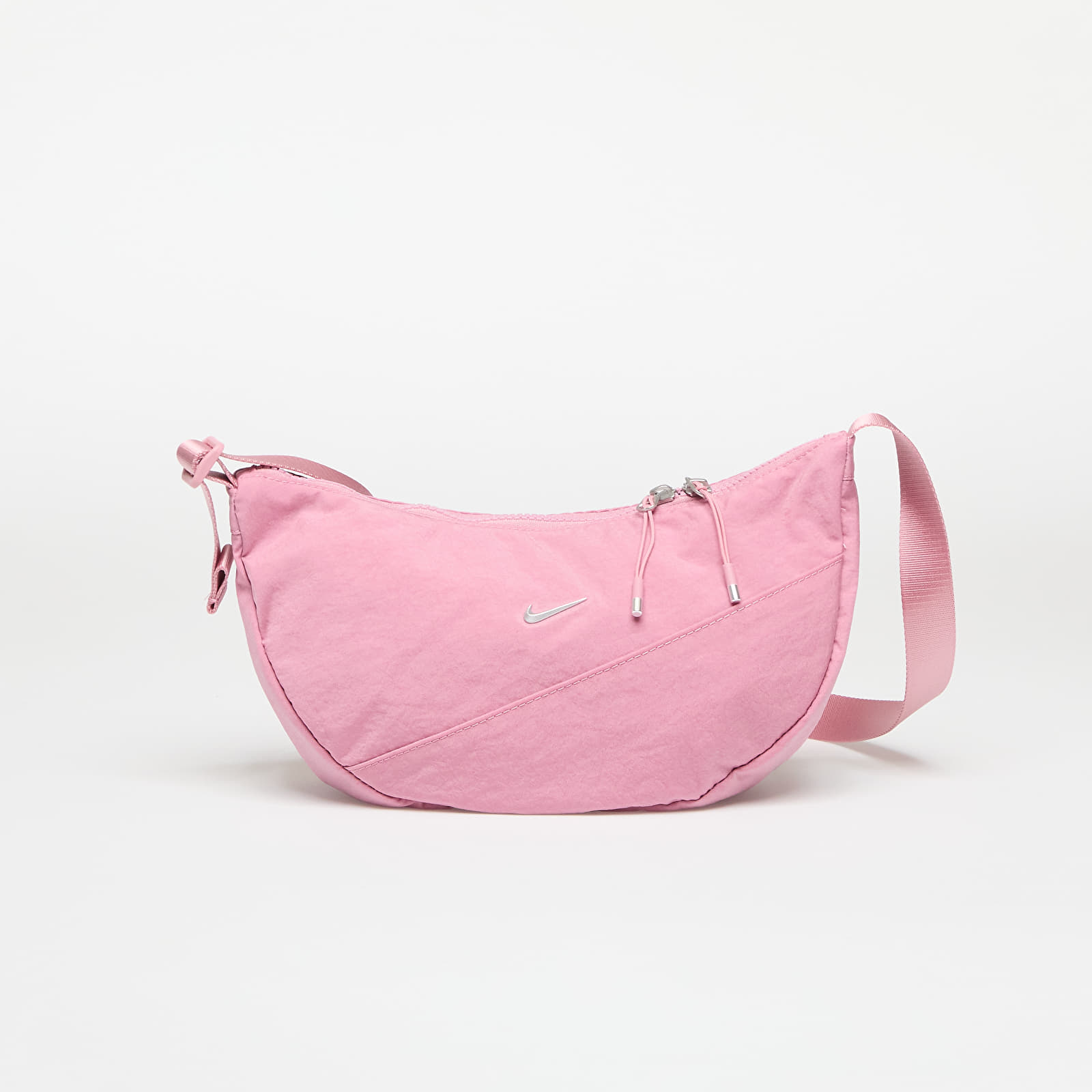 Tašky přes rameno Nike Aura Crescent Crossbody Bag Elemental Pink/ Matte Silver