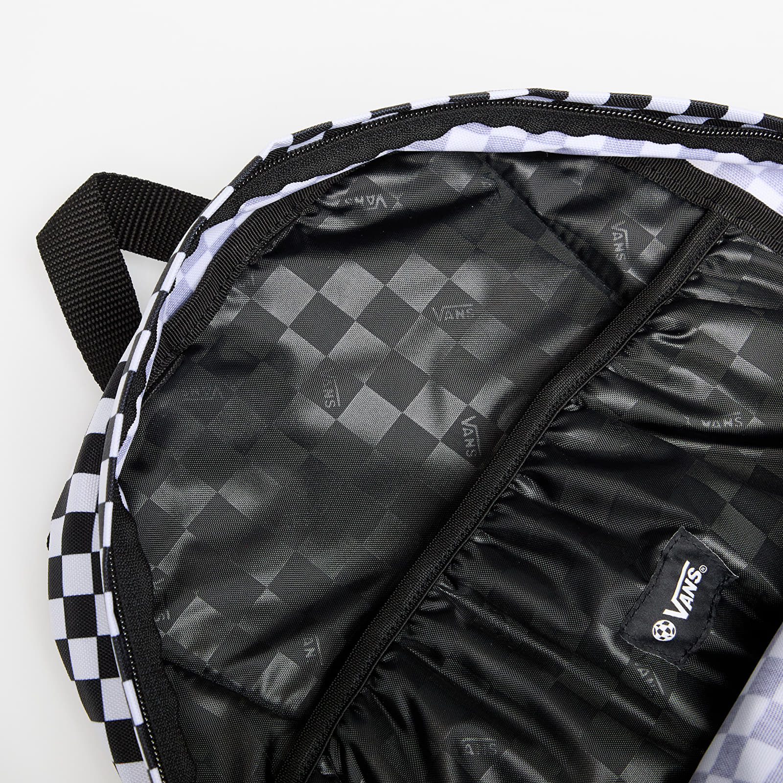 Pánské batohy Vans Old Skool Check Backpack Black/ White