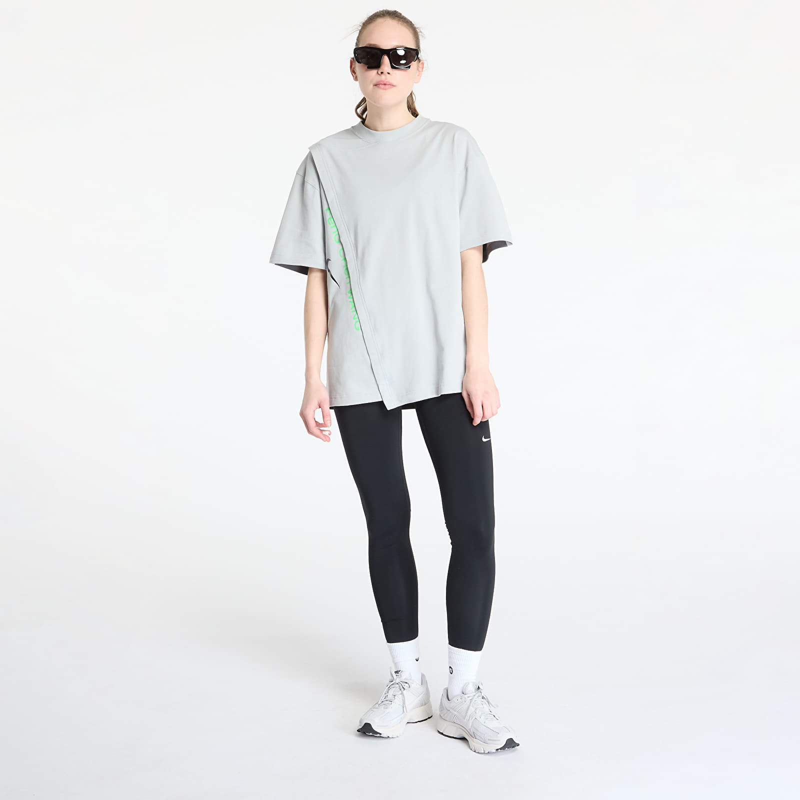T-Shirts Nike x Feng Chen Wang T-Shirt UNISEX Light Smoke Grey/ Iron Grey/ Action Green