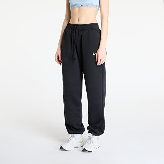Nike Sportswear Phoenix Fleece Women's High-Waisted Oversized Sweatpants Black/ Sail