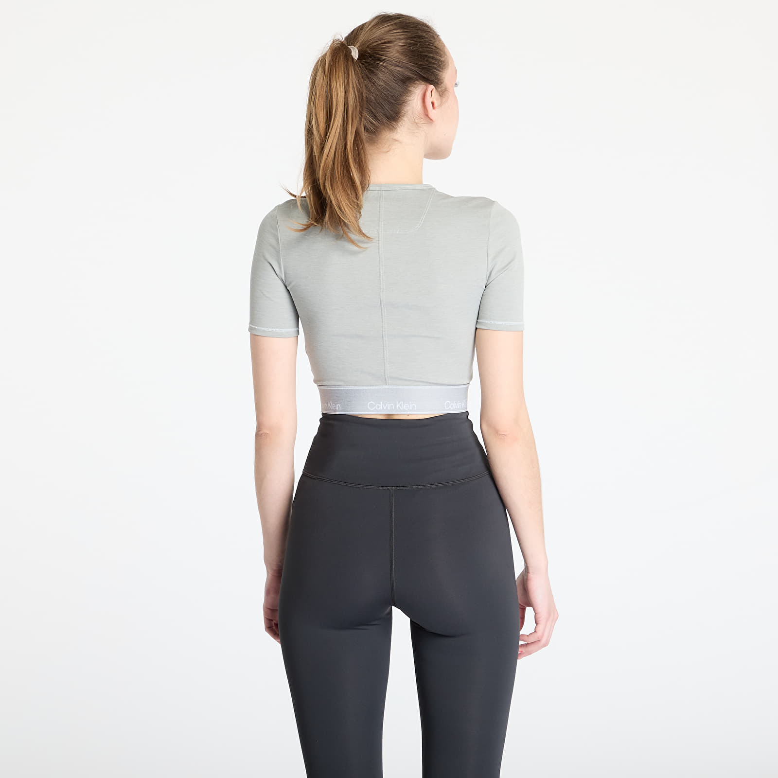 Trička Calvin Klein Sport Wo Short Sleeve T-Shirt Grey Heather