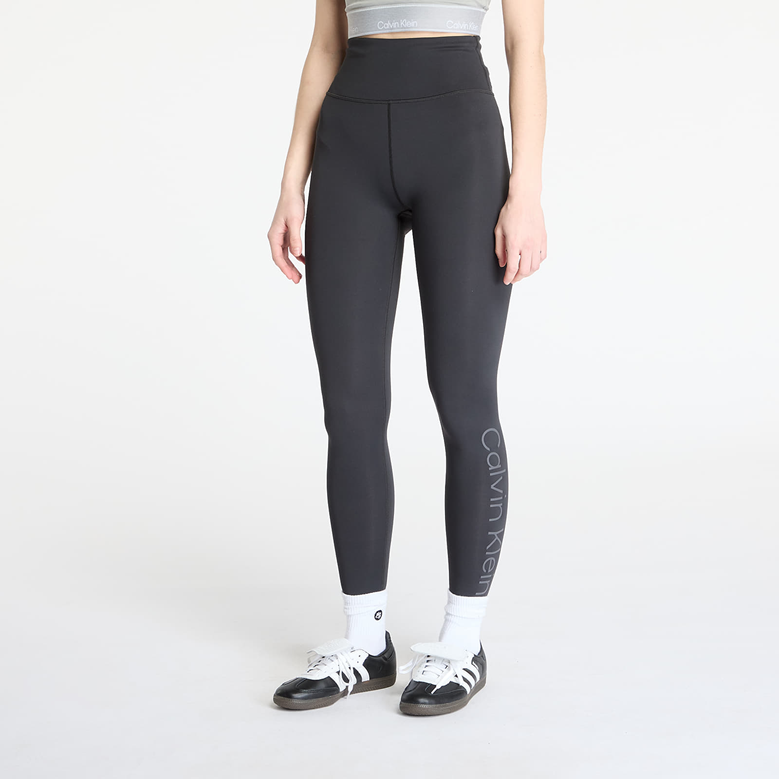 Leggings Calvin Klein Sport Modern Sport High Rise Full Leggings Black