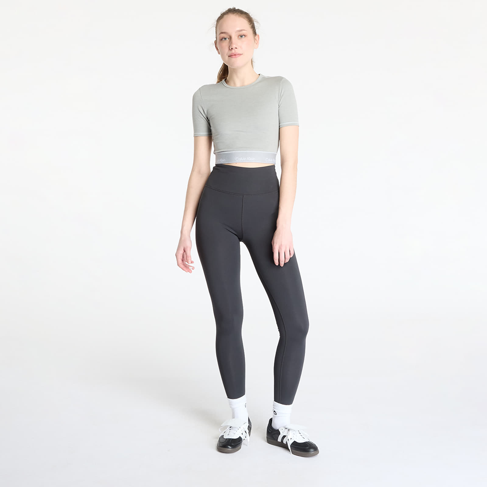 Leggings Calvin Klein Sport Modern Sport High Rise Full Leggings Black