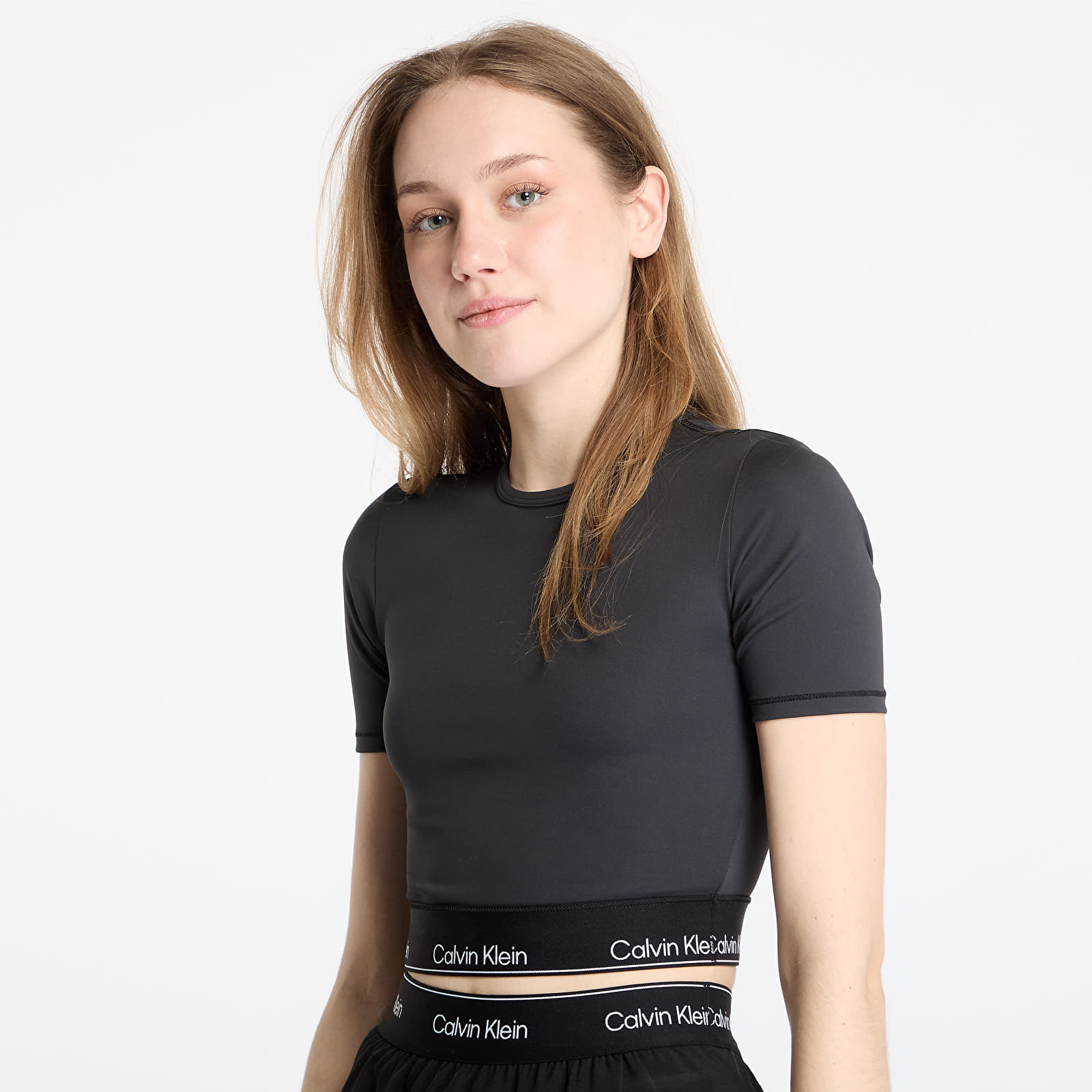 Тениски Calvin Klein Sport Modern Sport Short Sleeve Tee Black