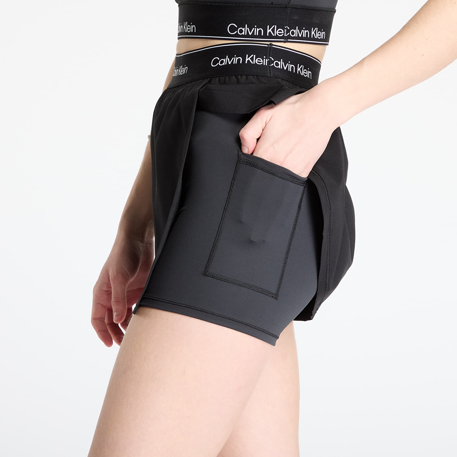 Sukně Calvin Klein Wo - Skort Black
